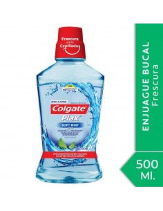 ENJUAGUE COLGATE PLAX SOFT MINT PT500ML
