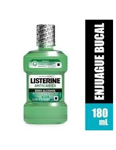 ENJUAGUE LISTERINE ZERO ANTICAR FC180ML