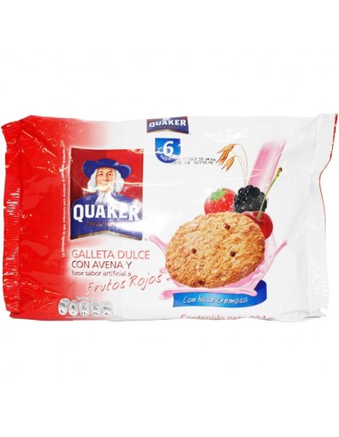 GALLETA QUAKER AVENA F.ROJOS PQ204G