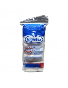 ALGODON HIGIETEX ZIG ZAG BL25GR