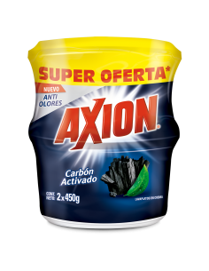 LAVAPLATOS AXION CARBON ACT PASTAx450Gx2