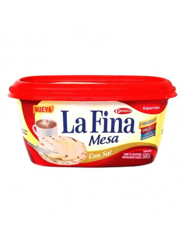 MARGARINA LA FINA MESA C/SAL PT500GR