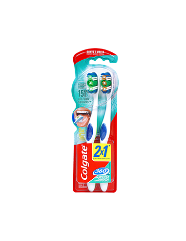 OF CEPILLO COLGATE 360 SUAVEx2U P.ES