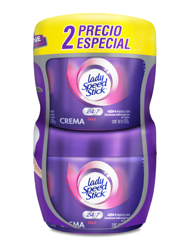 OF DESODORANTE LADY SS TALCO 2CRx100