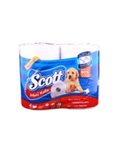 PAPEL HIGIENICO SCOTT MAXI T.Hx4U