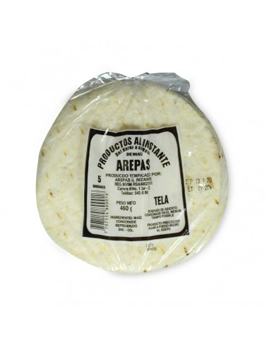 AREPA AL INSTANTE TELA BLANCA BL460GR