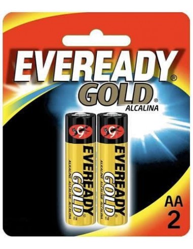 PILA EVEREADY ALKALINA GOLD AA 2U