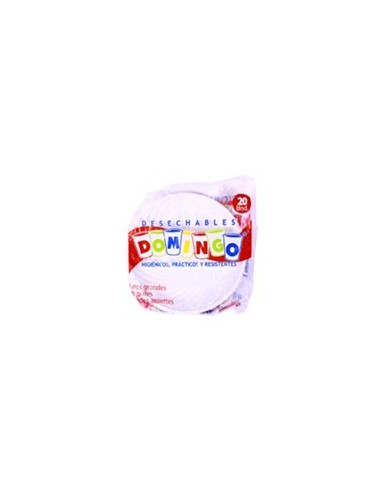 PLATO DESECH DOMINGO GRANDE PQTx20UN