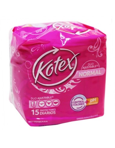 PROTECTOR KOTEX CUIDADO DIARIOx15UND