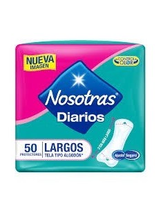 PROTECTOR NOSOTRAS DIARIO LARGOx50UN