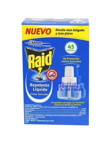 RAID 45 NOCHES RPTO LIQ.ZANCUDOSx32.9MxU