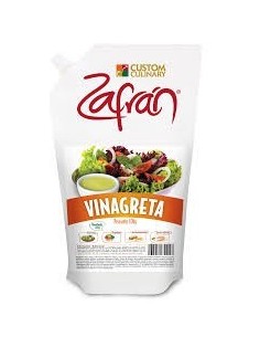 SALSA VINAGRETA ZAFRAN DP200GR