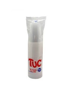 VASO DESECHABLE TUC TRASLUC 7ozx50U