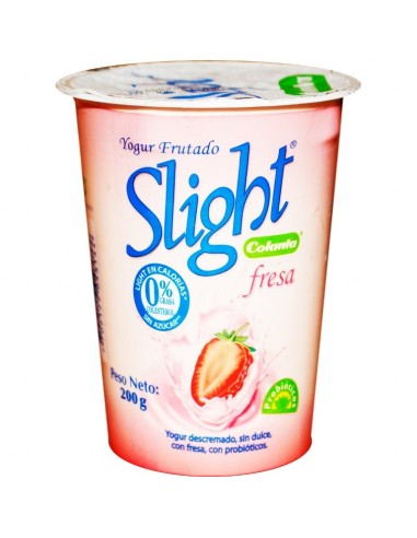 YOGURT COLANTA SLIGHT FRESA VS200GxUN