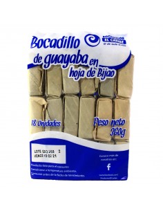 BOCADILLO CARIBE EN HOJA DE...