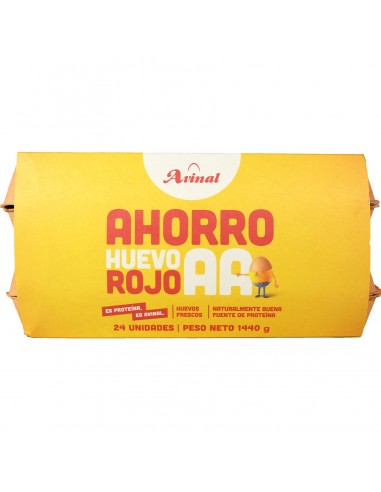 HUEVOS AVINAL ROJOS AA CJ24U