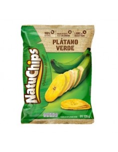 NATUCHIPS PLATANO VERDE BL135G