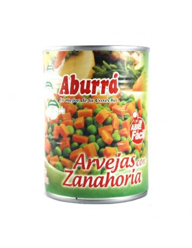 ARVEJA C/ZANAHORIA ABURRA LT580G