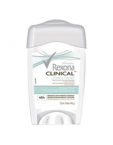 DESODORANTE REXONA CLINICAL WOM.FRESx48G