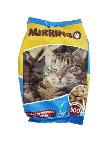 ALIMENTO MIRRINGO GATOS BL500GR