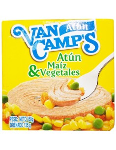 ATUN VAN CAMP S VEGETALES LT150G