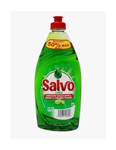 LAVAPLATOS SALVO LIMON LIQ PT500ML