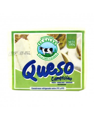 QUESO EL GALAN CAMPESINO BL500GxUND