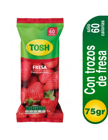 PALETA TOSH FRESAx75GR