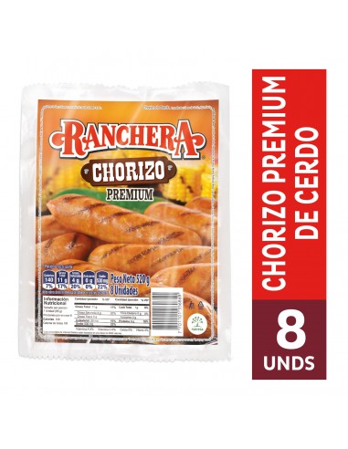 CHORIZO PREMIUM DE CERDO PQ520GR