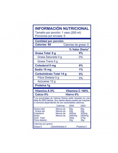 JUGO COUNTRY HILL NARANJA S/PULP BL1LTxU