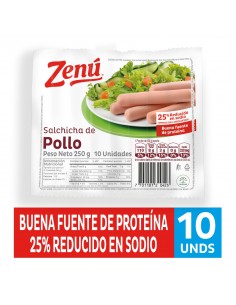 SALCHICHA DE POLLO ZENÚ x...