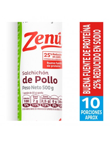 SALCHICHÓN DE POLLO BROST ZENU...