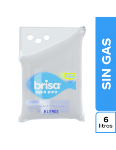 AGUA BRISA BOLSA 6LTR x UND