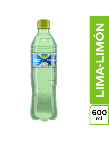 AGUA BRISA C/GAS LIMON PET600ML x UND