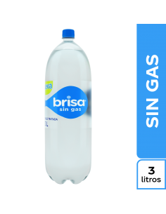 AGUA BRISA PET 3LTR x UND