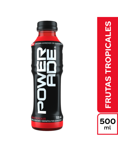 POWERADE FRUTAS TROPICALES PET500ML x...