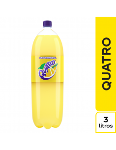 GASEOSA QUATRO TORONJA BT3LT