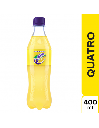 GASEOSA QUATRO TORONJA BT400ML