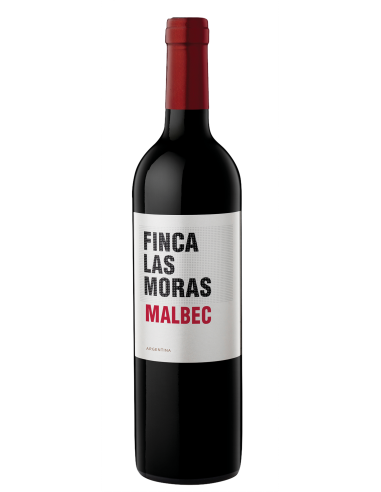 VINO LAS MORAS TINTO MALBEC BT750ML