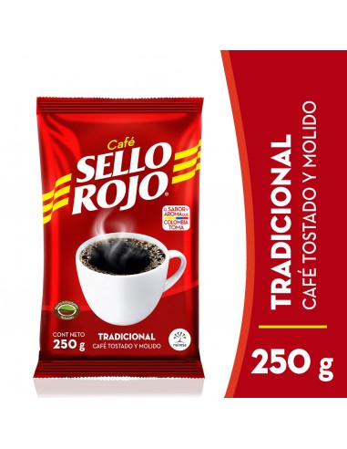 CAFE SELLO ROJO TRADICIONAL MOLIDO x...