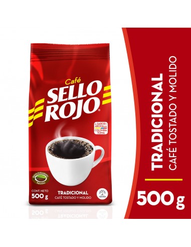 CAFE SELLO ROJO FUERTE TRADICIONAL x...