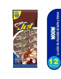 CHOCOLATINA JET LECHE/CALC...