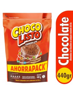 CHOCOLISTO POLVO BL440GR