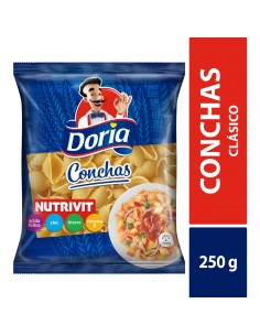 PASTA DORIA CONCHAS BL250G