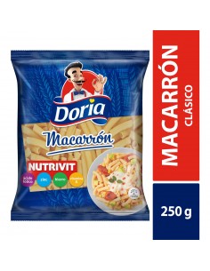 PASTA DORIA MACARRON BL250G