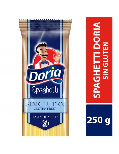 PASTA DORIA SPAGUETTI SIN GLUTEN BL250GR