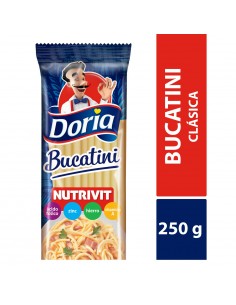 PASTA DORIA BUCATINI BL250G