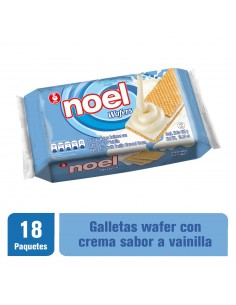 GALLETA WAFFER NOEL VAINLLA...
