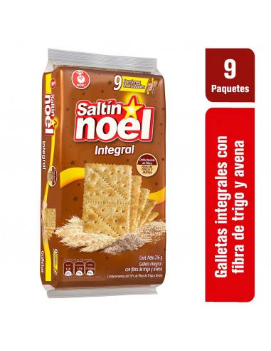 GALLETA SALTIN INTEGRAL NOEL x 9UN