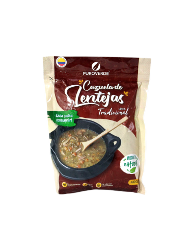 SOPA LENTEJAS CARNE PURO VERDE BL x...